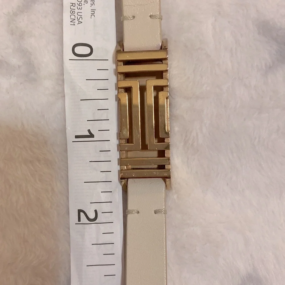Tory Burch Cream and Gold Bracelet no dust bag
